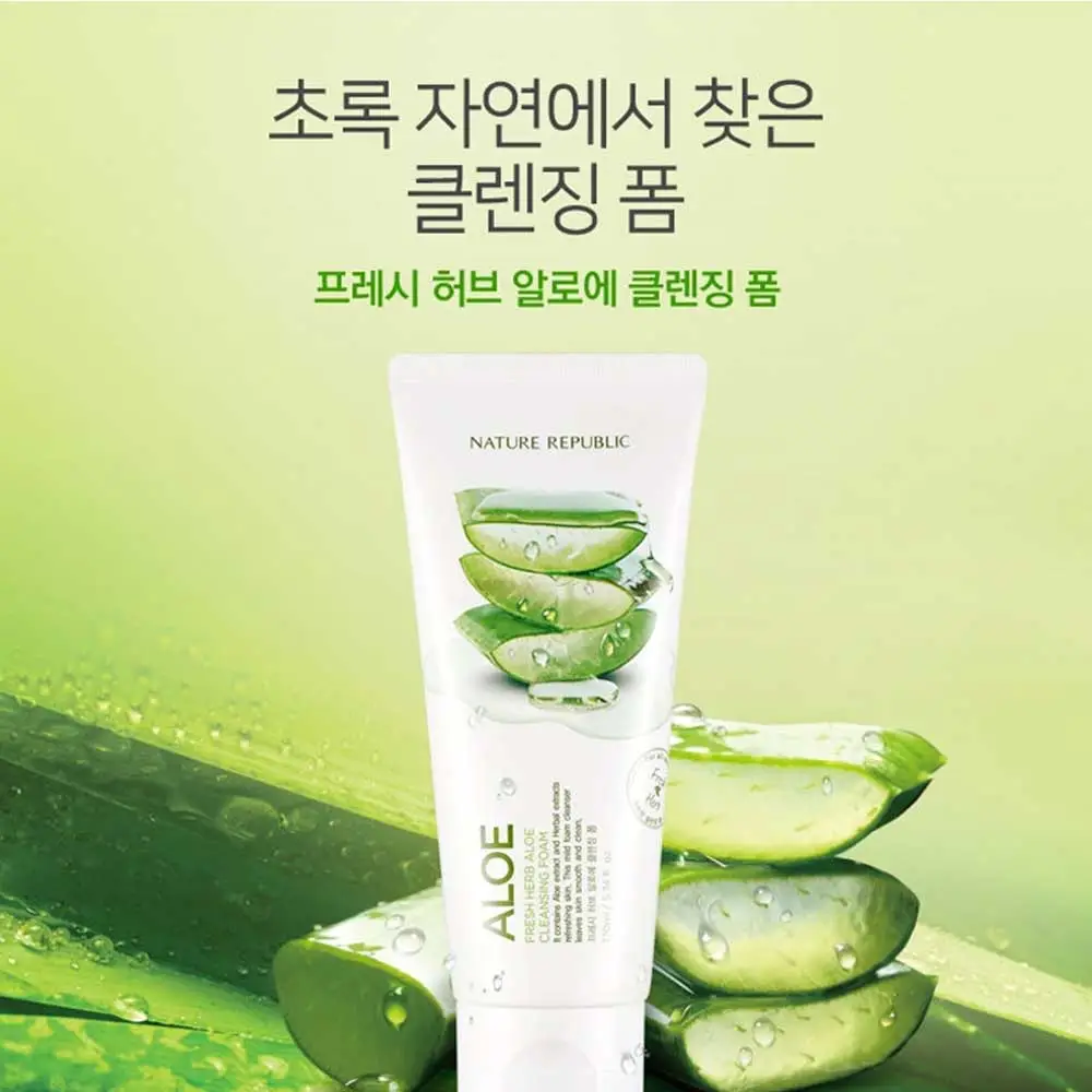 ALOE FRESH HERB ALOE CLEANSING FOAM 170ML