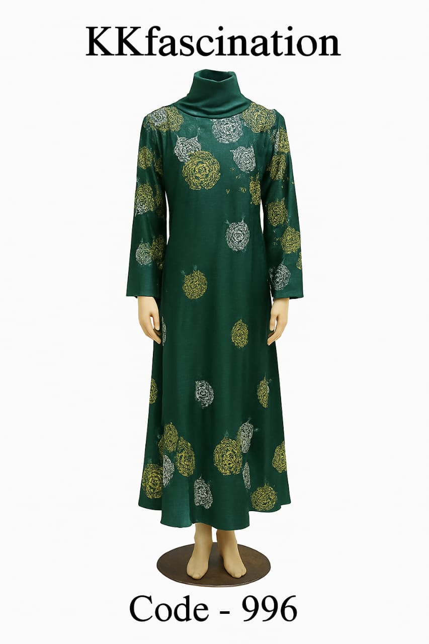 ফুল এমব্রয়ডারি বোরকা – কোড: ৯৯৬🌸 ব্র্যান্ড: KKfascination