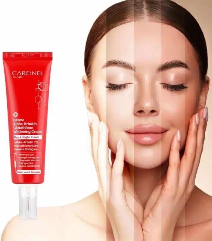 CARE:NEL Derma Alpha Arbutin Glutathione Whitening Cream (Day & Night Cream)❤️💫❤️