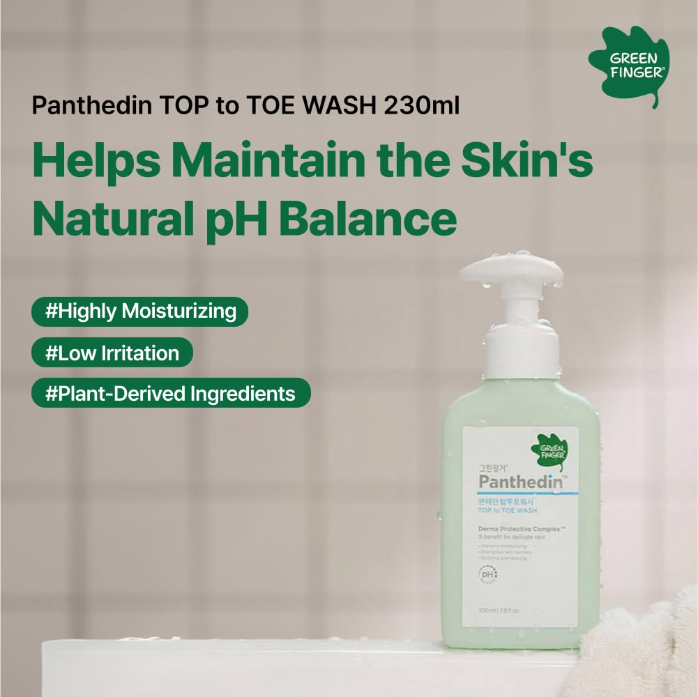 Green Finger Panthedin Top To Toe Wash (For Delicate & Sensitive Skin)