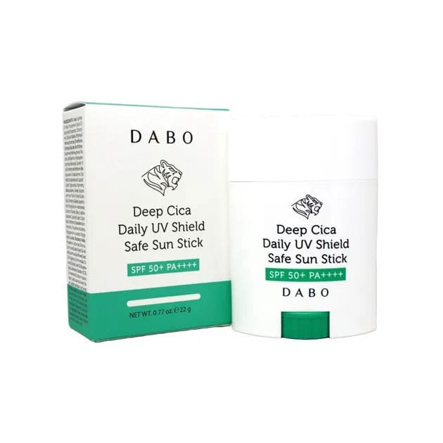 DABO โ Deep Cica Daily UV Shield Safe Sun Stick (SPF 50+ PA++++) 22g ๐ฟ