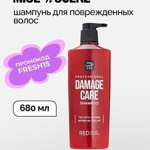 Mise En Scène Professional Damage Care Red Protein Shampoo 680 ML
